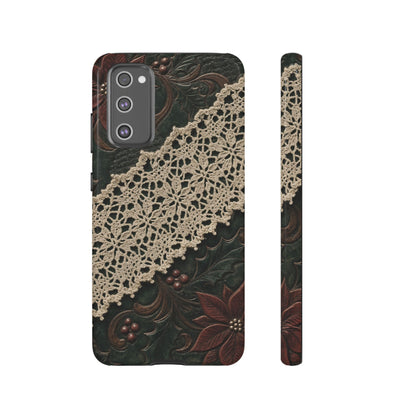 Poinsettia Lace Tough Case