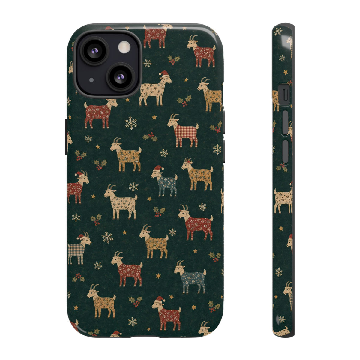 Yuletide Goats Tough Case