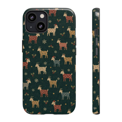 Yuletide Goats Tough Case