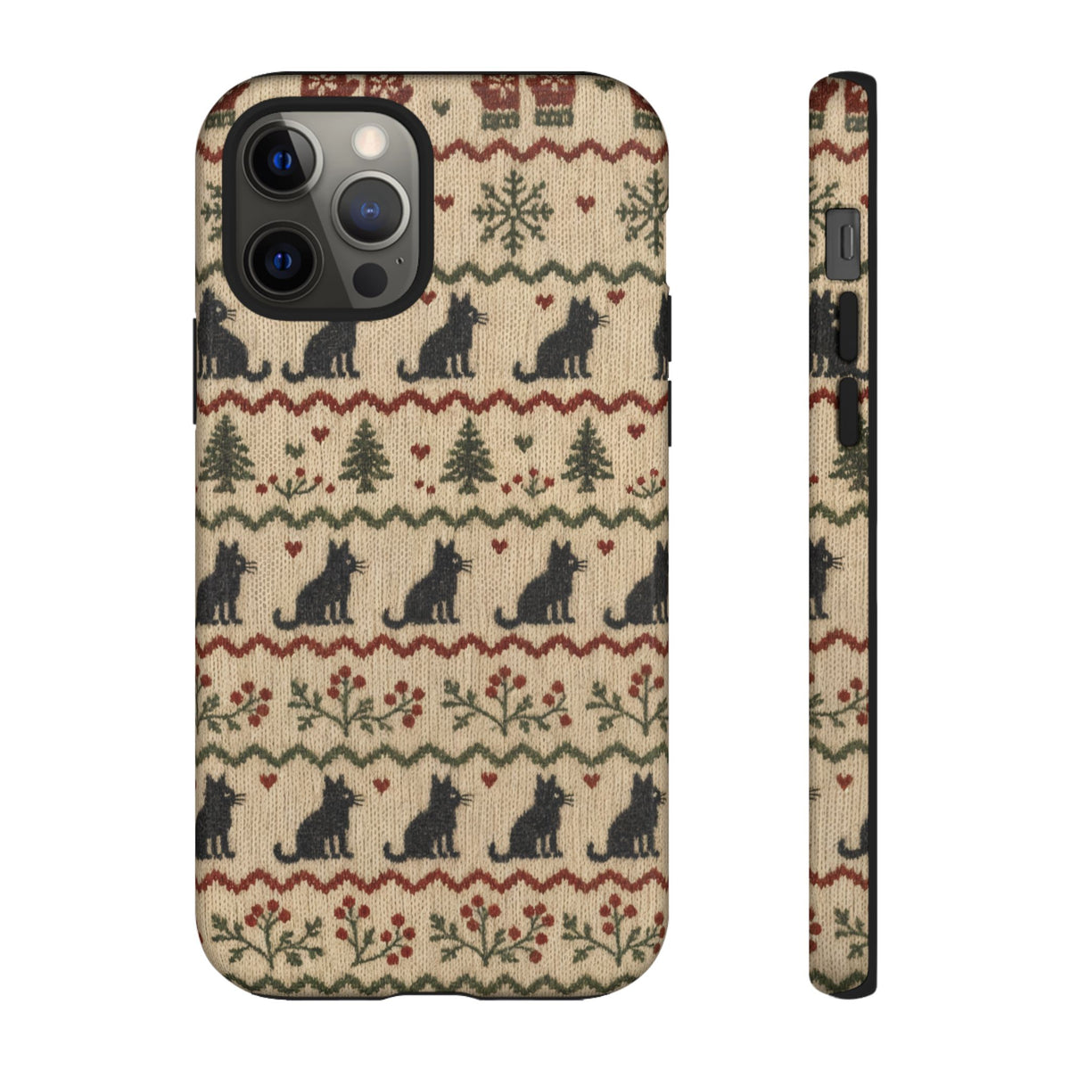 Black Cat Sweater Tough Case
