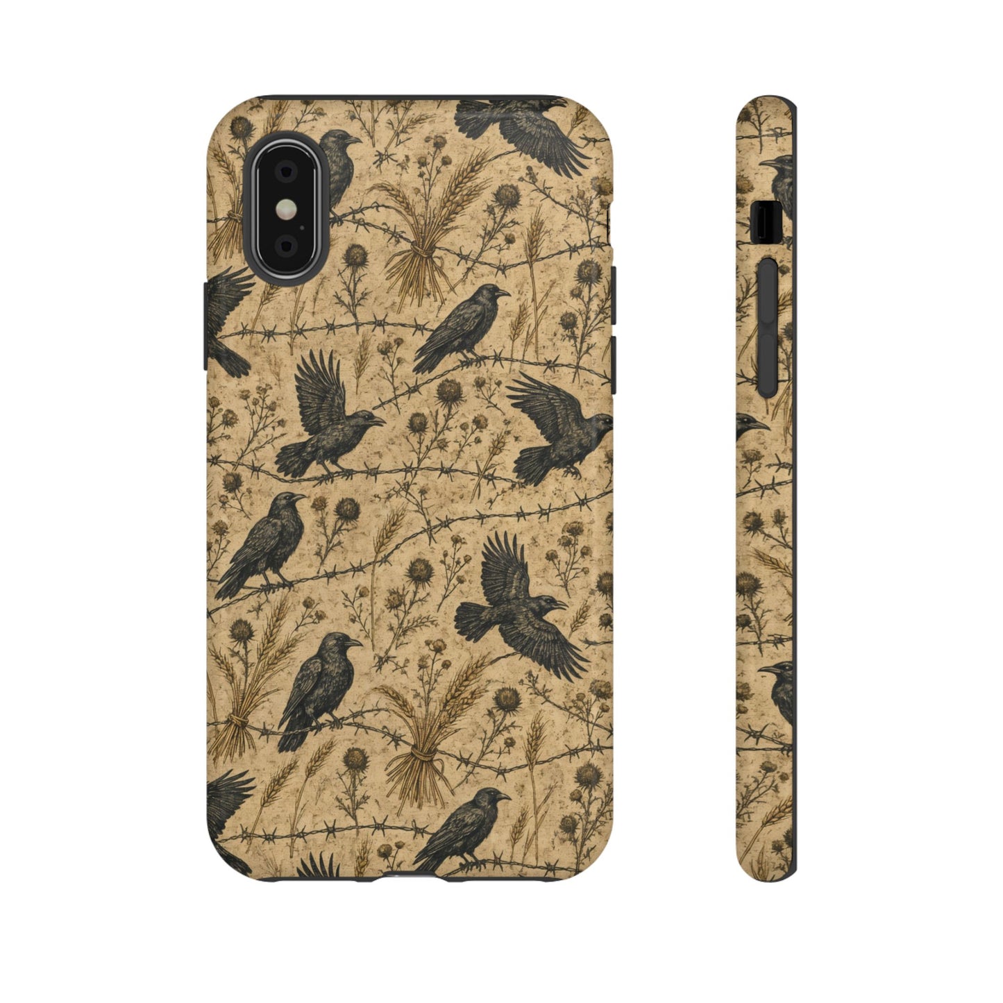 Crow Wheat Barbwire Tough Case