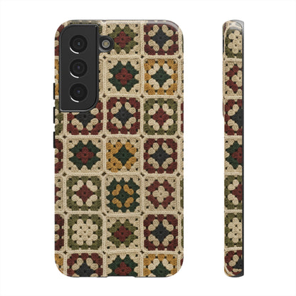 Christmas Granny Square Tough Case