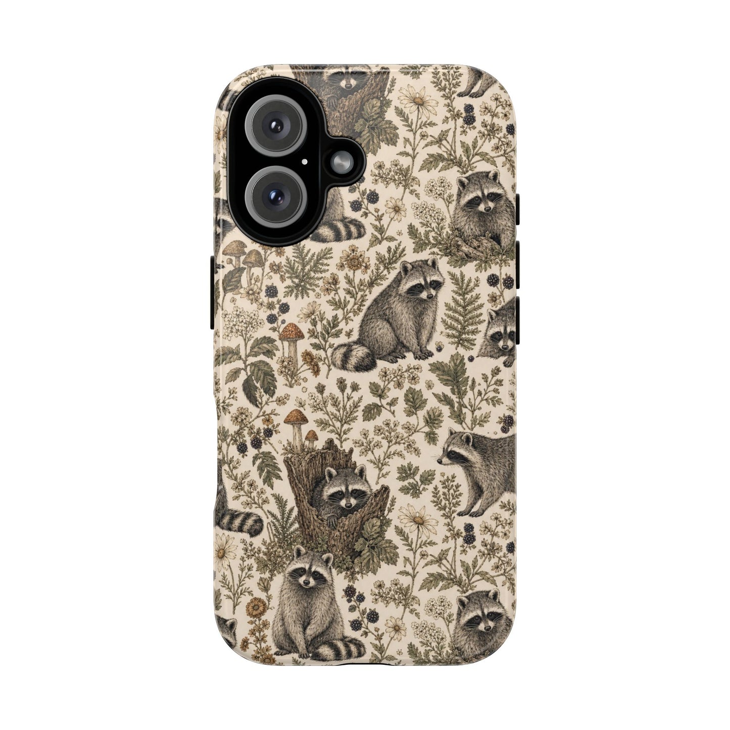 Cottage Core Raccoon Tough Case