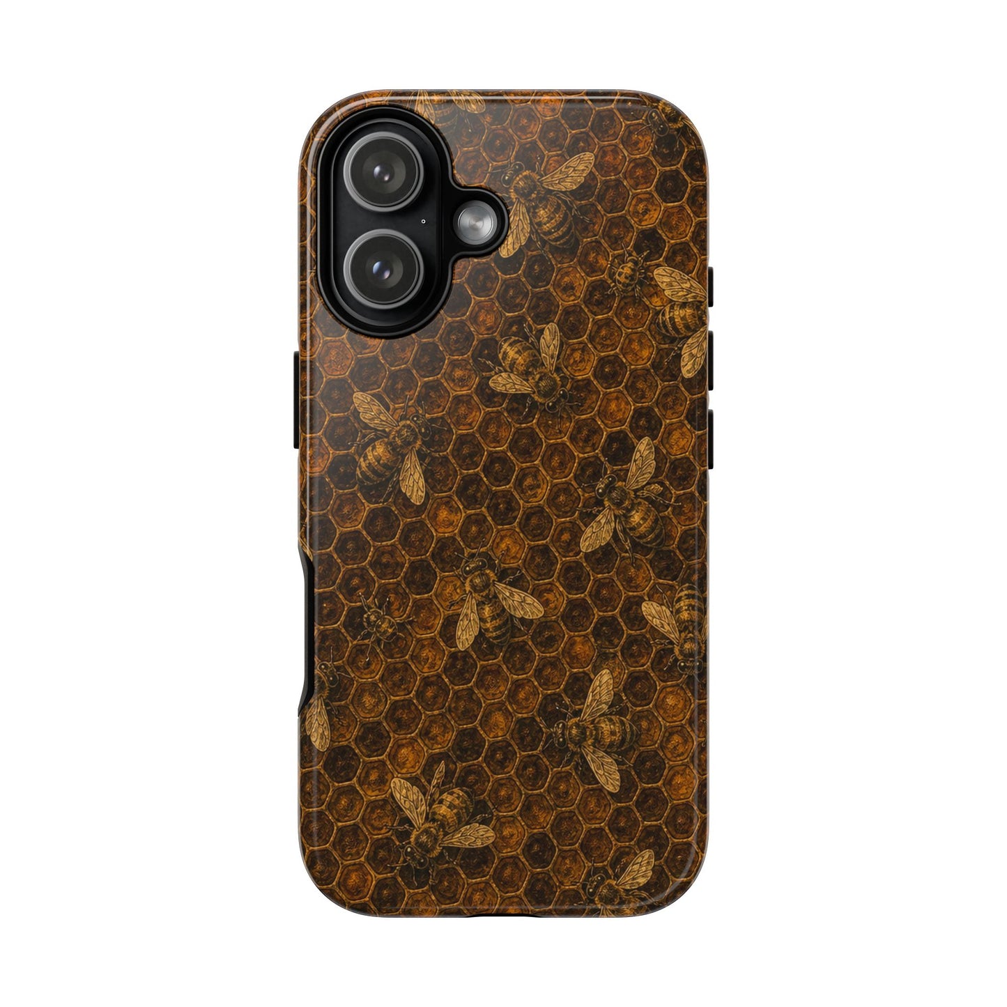 Golden Honeycomb Tough Case