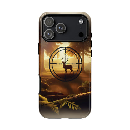 Golden Crosshairs Deer Tough Phone Case