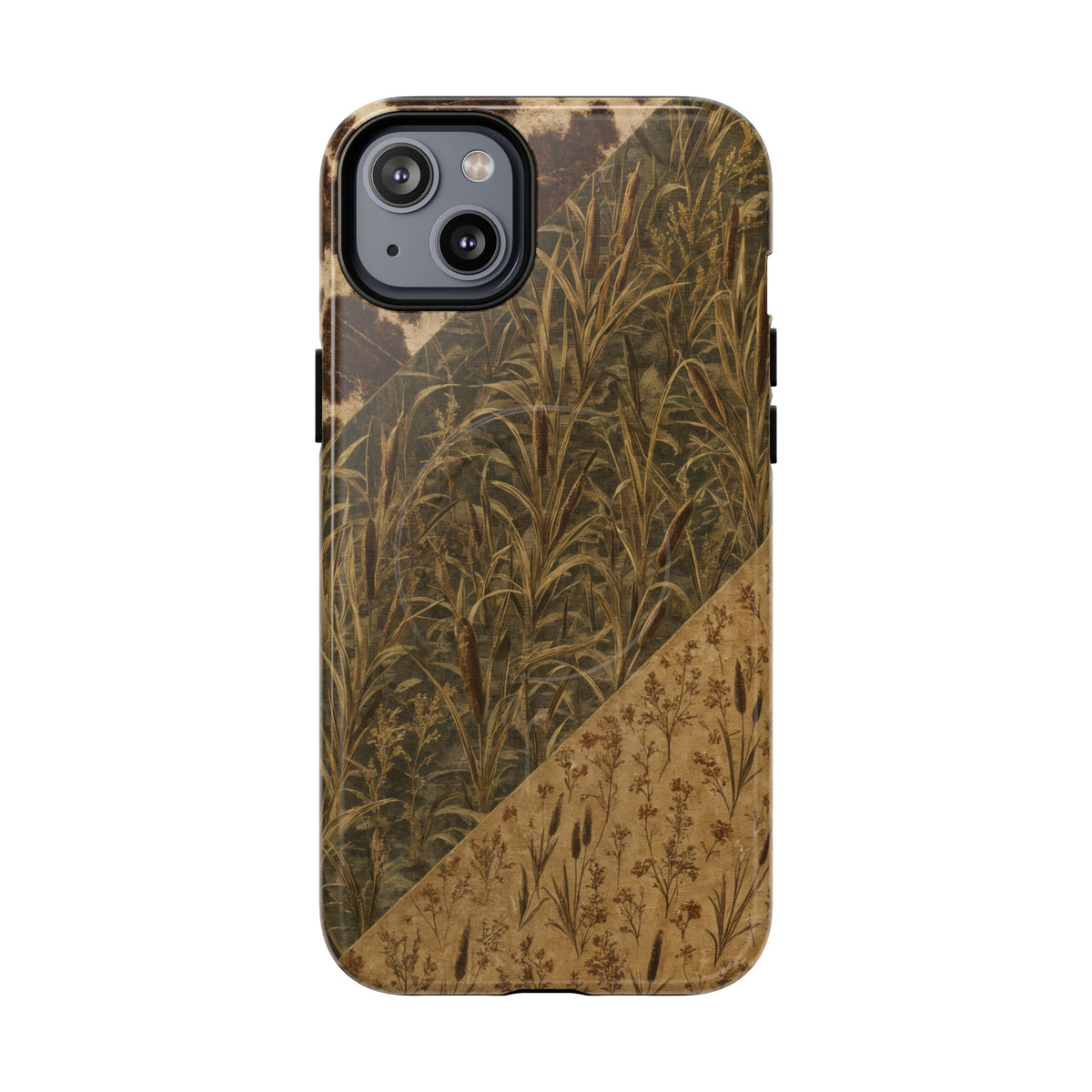 Cowhide Camo Magnetic Case