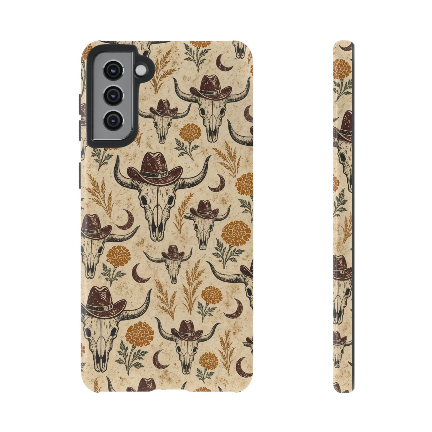 Marigold Skull Tough Case