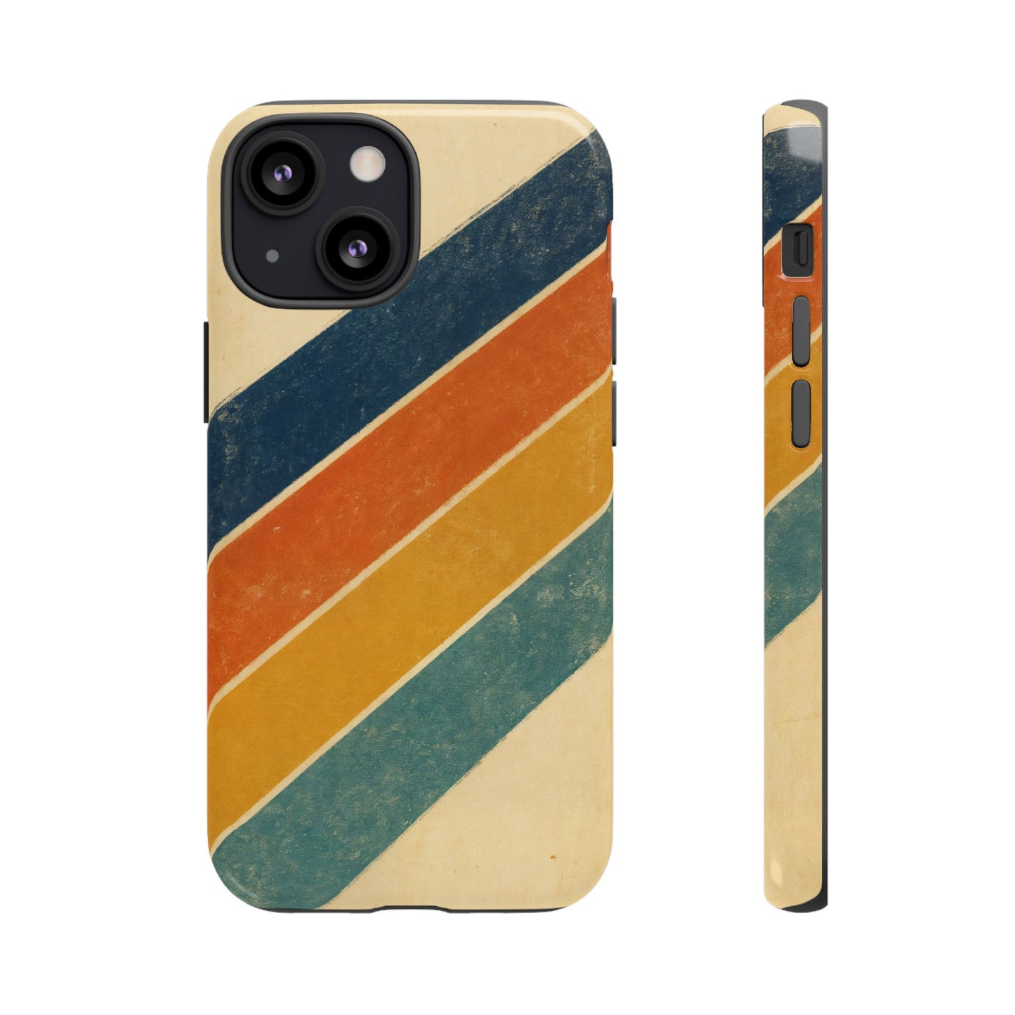 Retro Sunset Stripes Tough Case