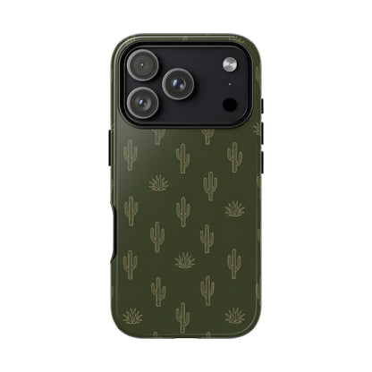 Green Cactus Tough Case