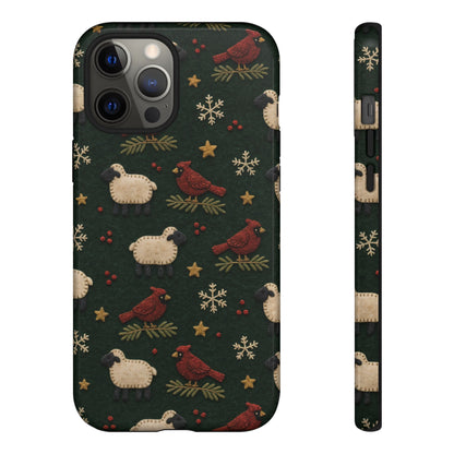 Felt Sheep Cardinals Tough Case