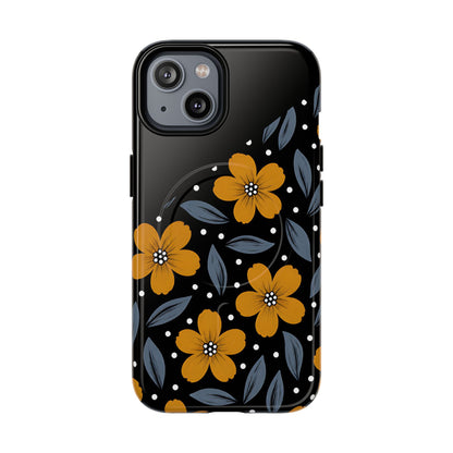 Midnight Marigold Magnetic Case