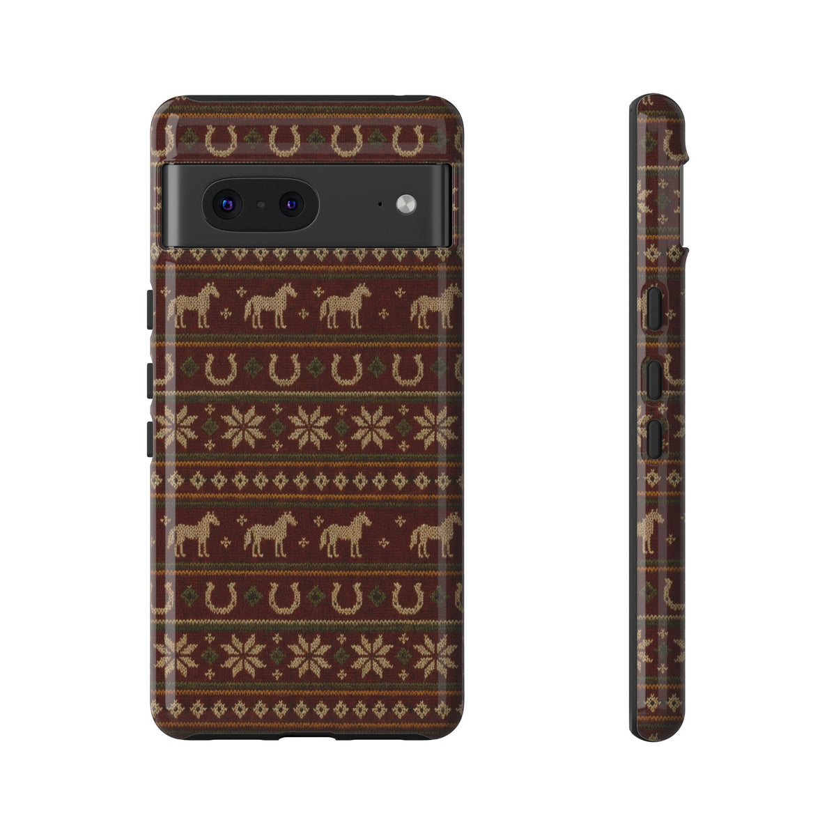 Fair Isle Horses Tough Case