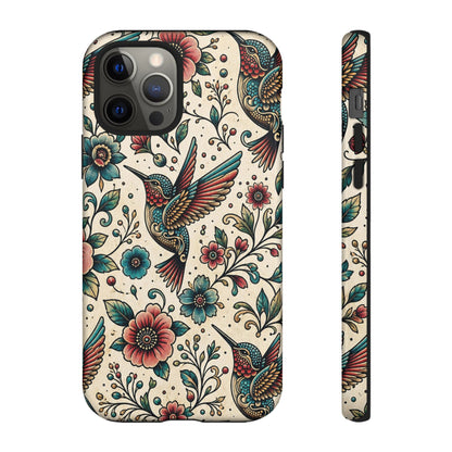Retro Hummingbird Tough Case