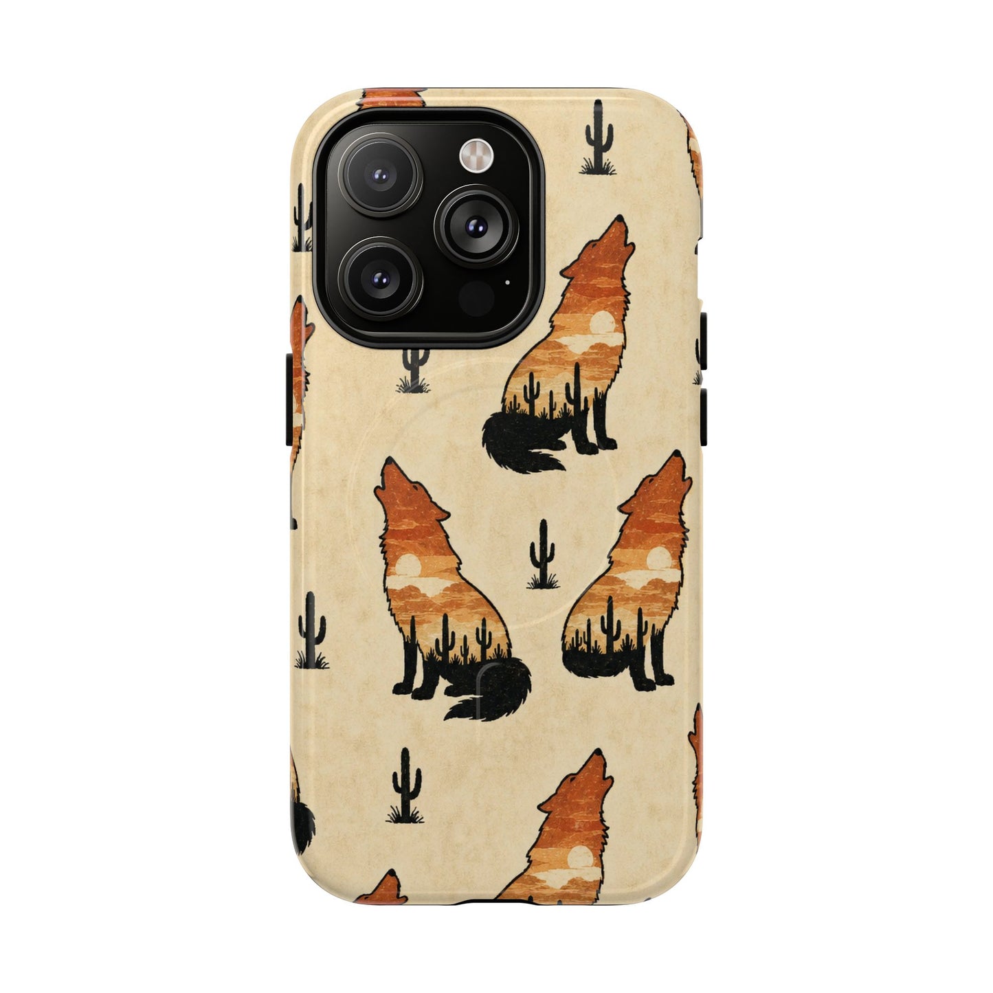 Desert Wolf Magnetic Case