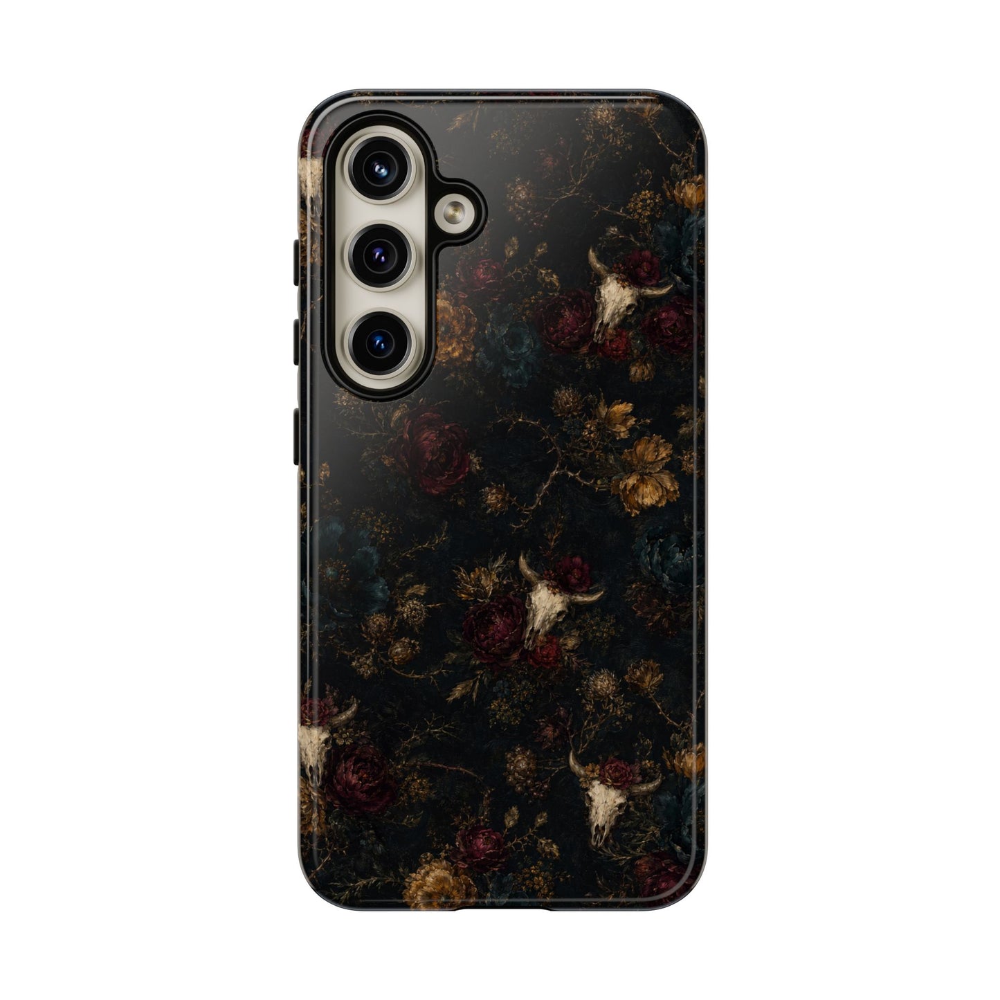 Bull Skull Bloom Tough Case
