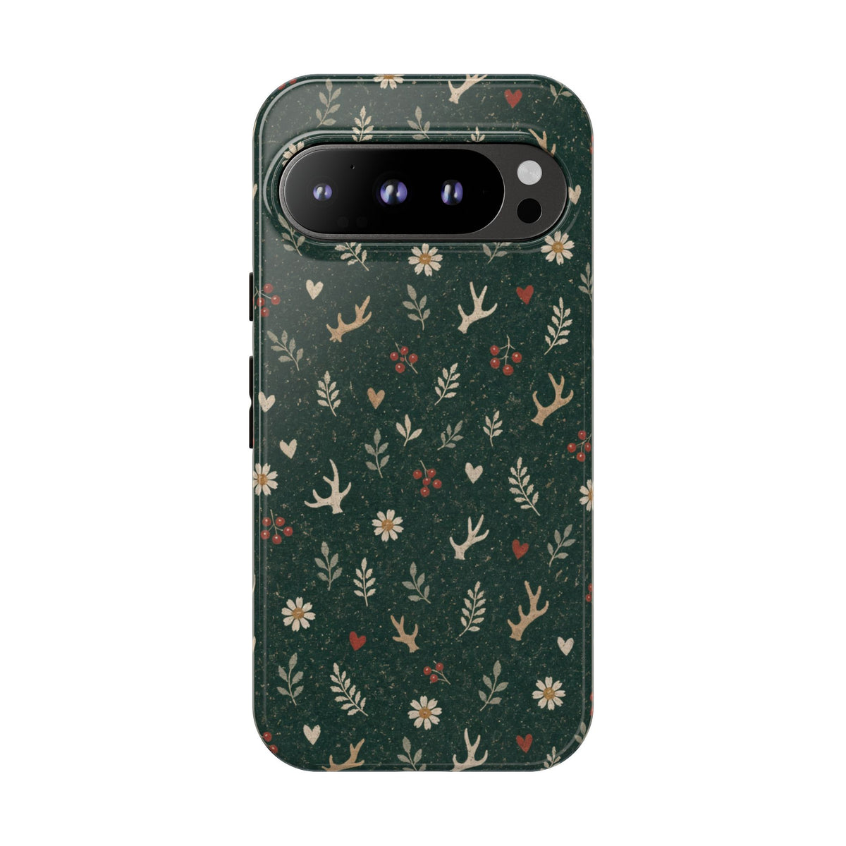 Antler Daisies Evergreen Tough Case