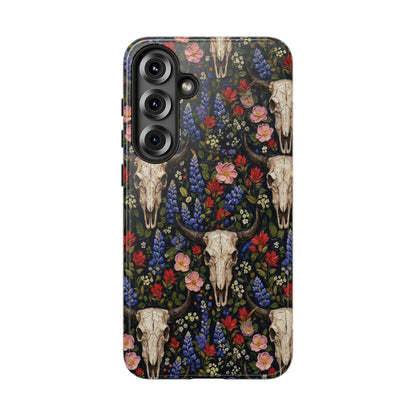 Floral Skull Tough Case