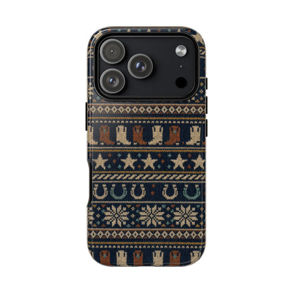 Fair Isle Boots Tough Case