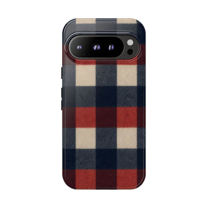 Patriotic Plaid Tough Case