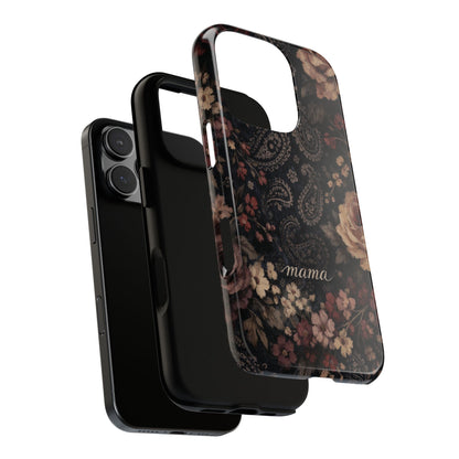 Paisley Floral Mama Tough Case