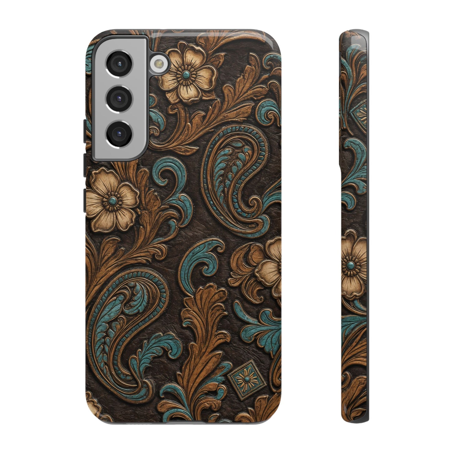 Tooled Paisley Tough Case