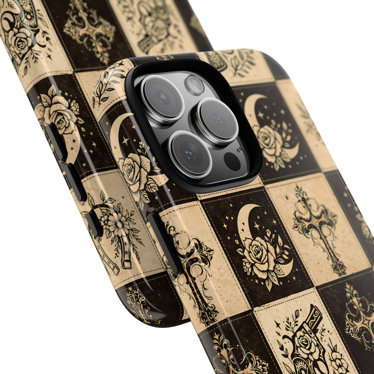 Western Patchwork Icons Tough Case