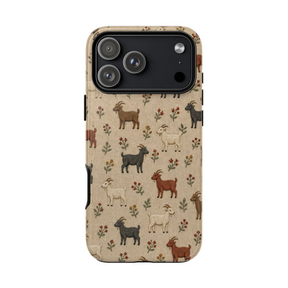 Stitched Goats Tough Case