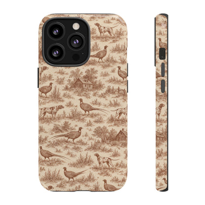 Pheasant Toile Tough Case
