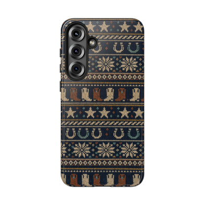 Fair Isle Boots Tough Case
