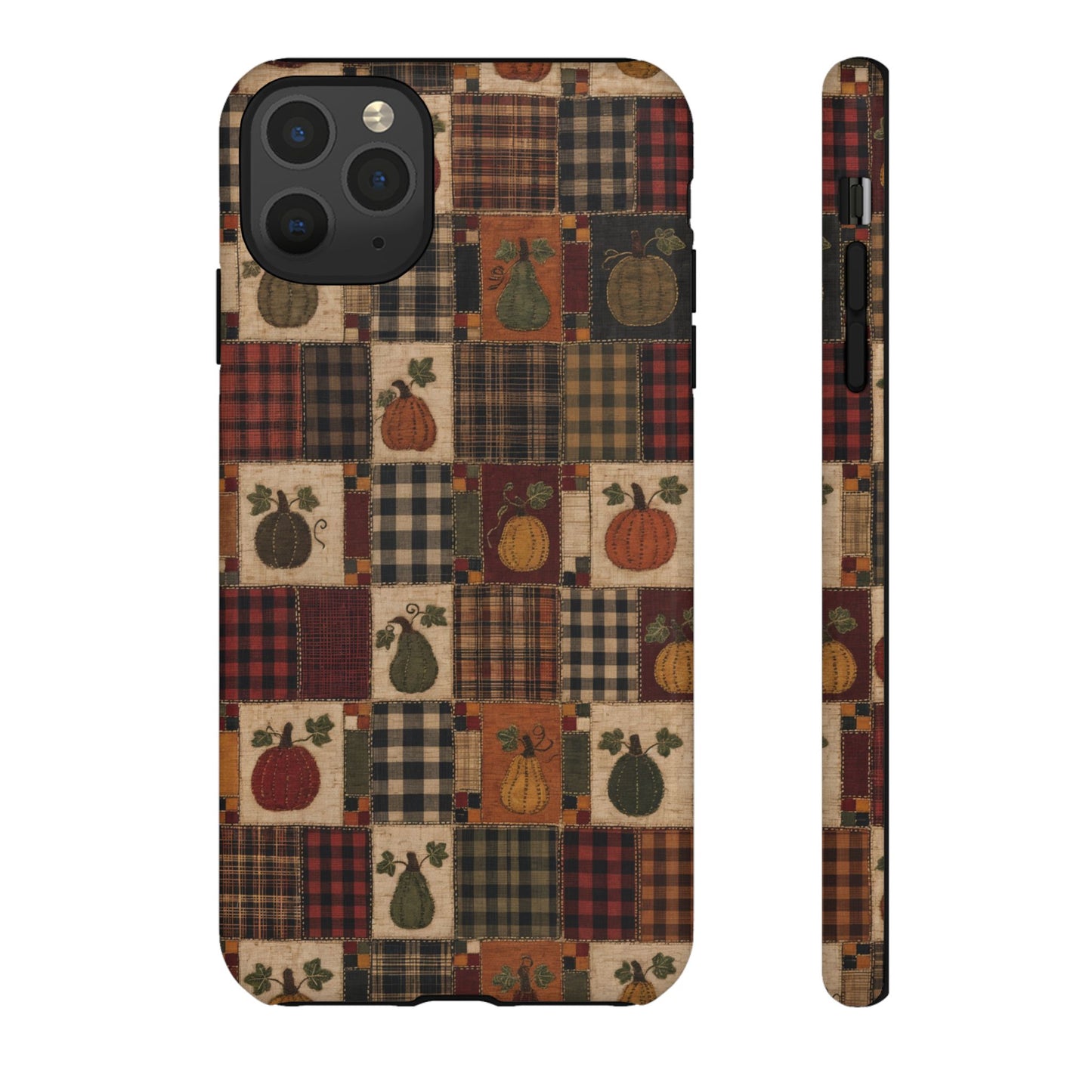 Plaid Pumpkin Tough Case