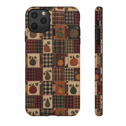 Plaid Pumpkin Tough Case