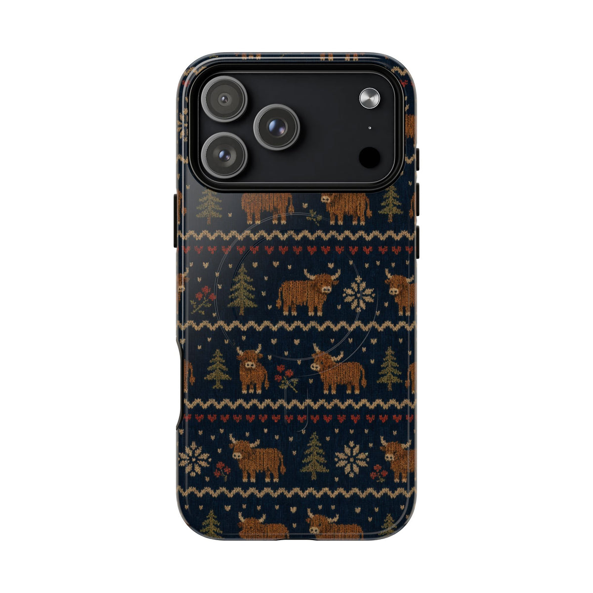 Highland Cow Sweater Magnetic Case