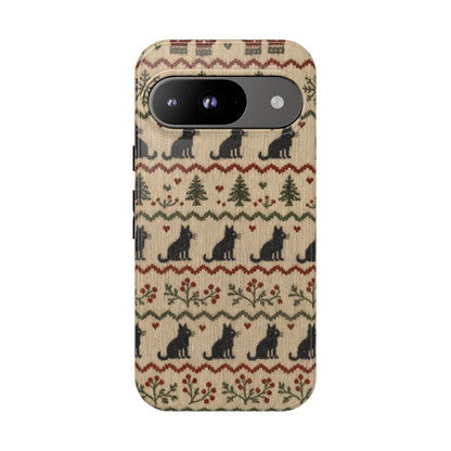 Black Cat Sweater Tough Case