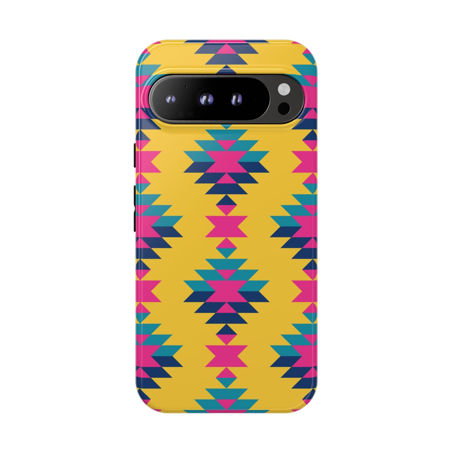 Yellow Pink Aztec Phone Case