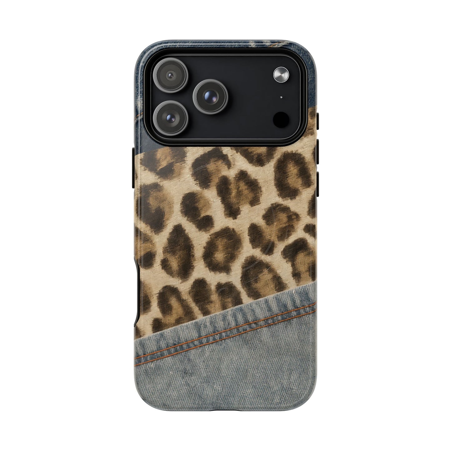 Leopard Stitch Magnetic Case