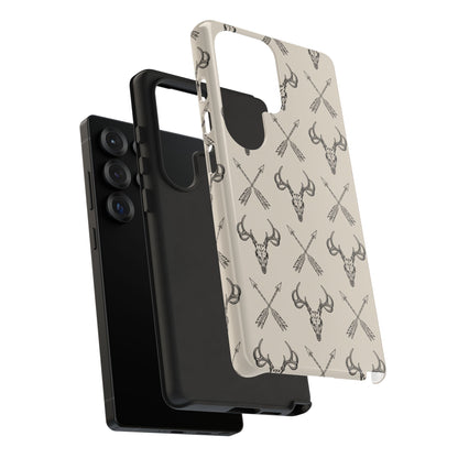 Deer Skull Arrows Tough Phone Case