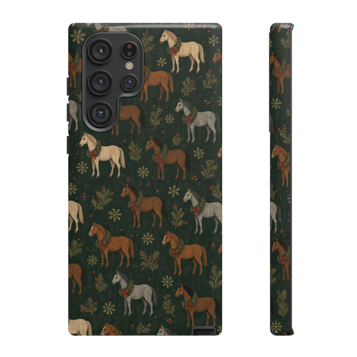 Wreath Horses Tough Case
