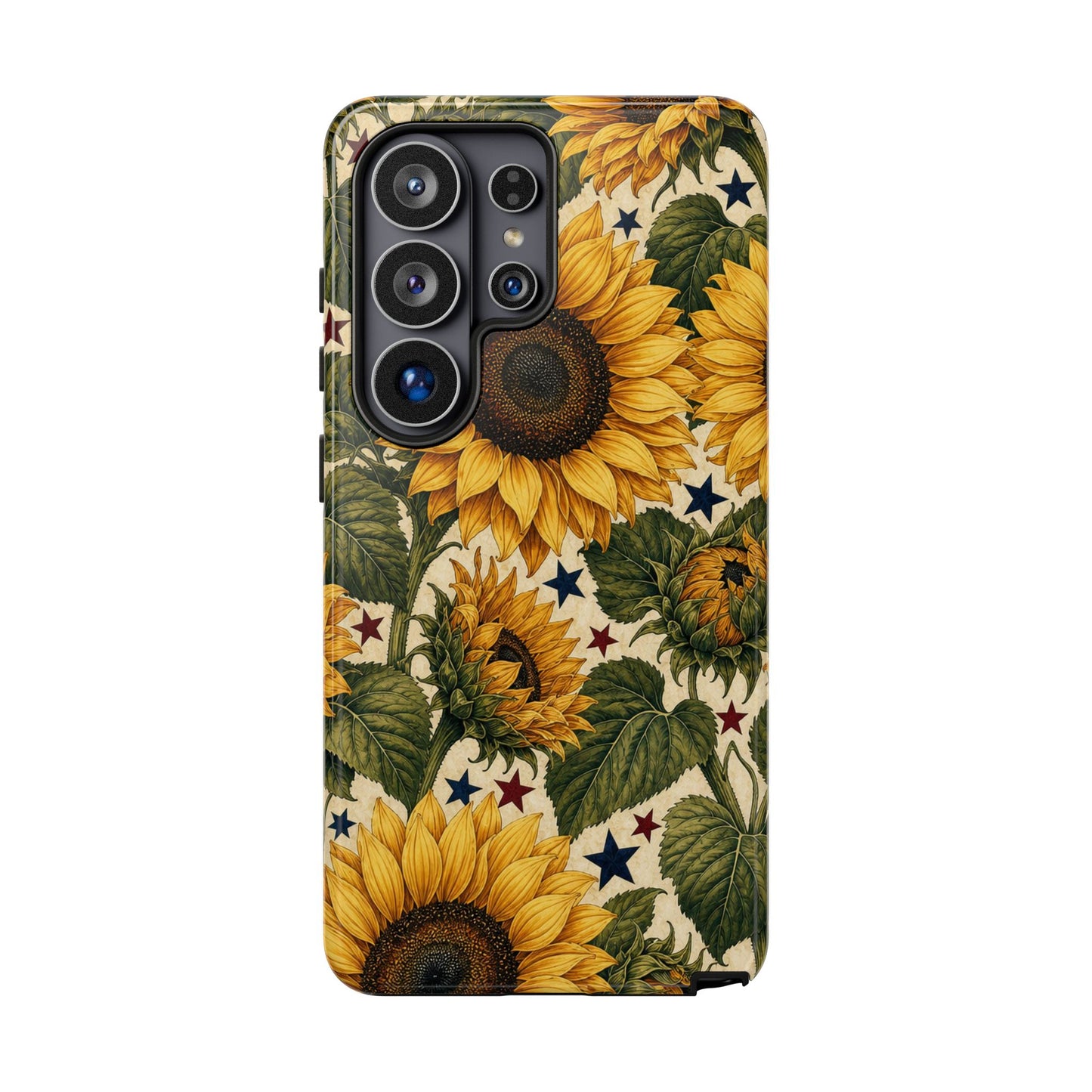 Stars And Sunflowers Tough Case