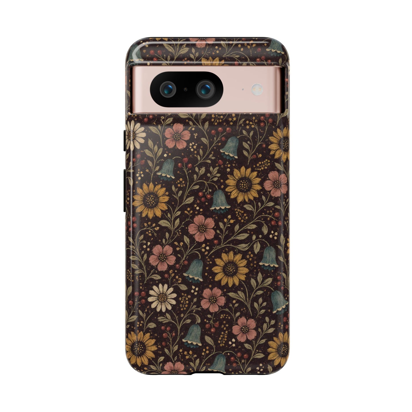 Plum Folk Floral Tough Case