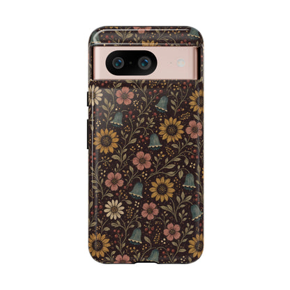 Plum Folk Floral Tough Case