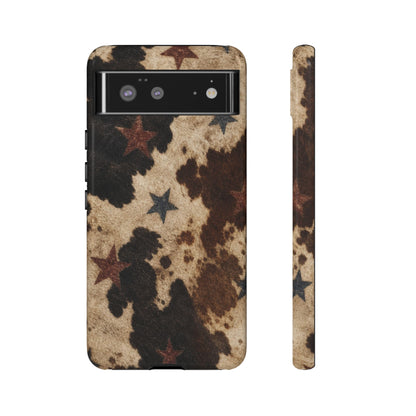 Stars And Cowhide Tough Case