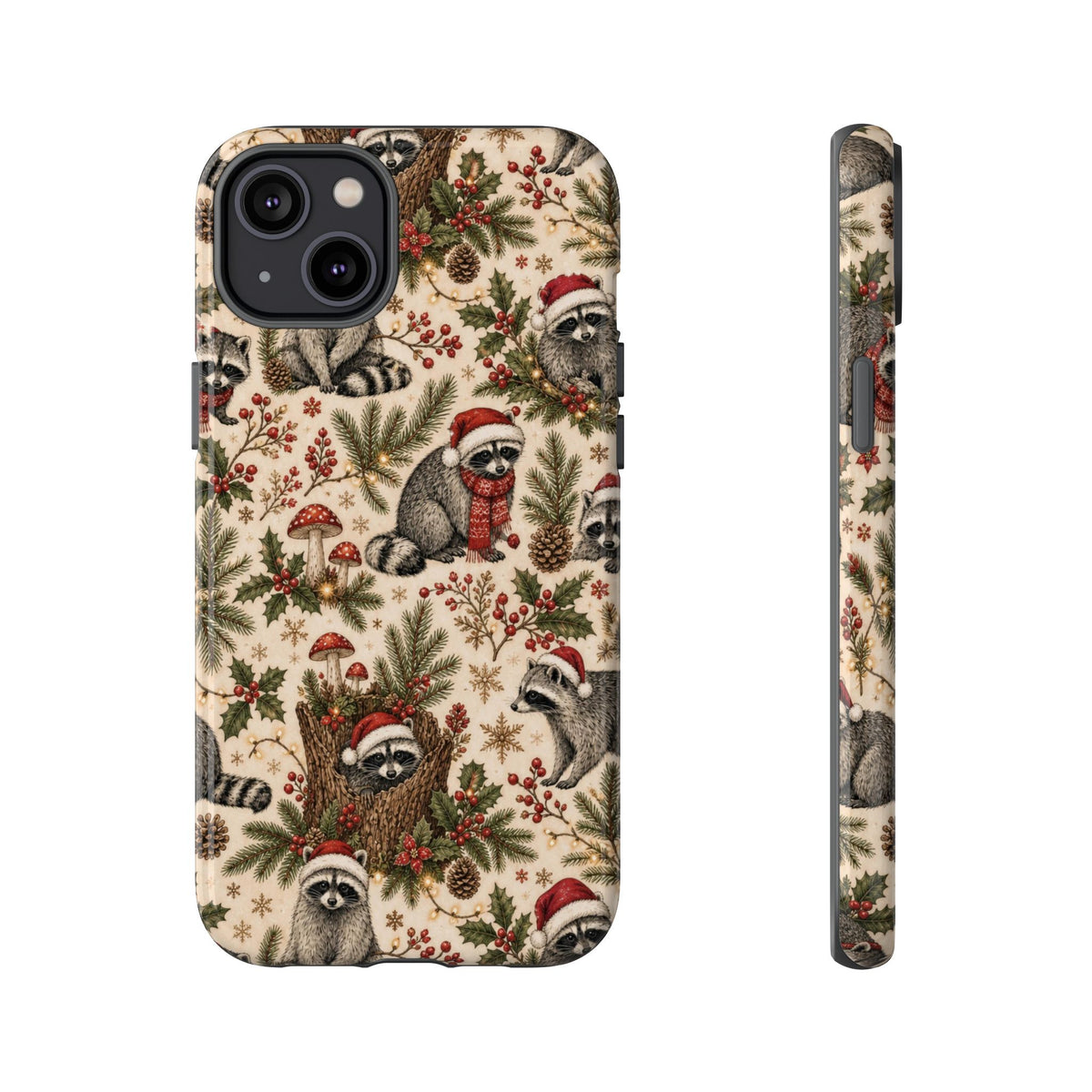 Raccoon Hollow Christmas Tough Case
