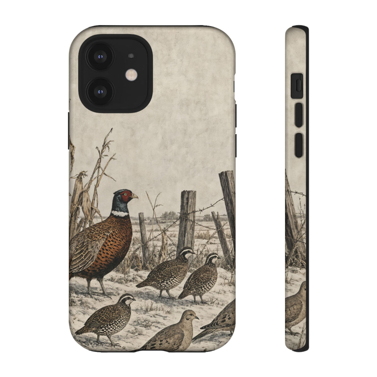 Winter Fencerow Tough Case