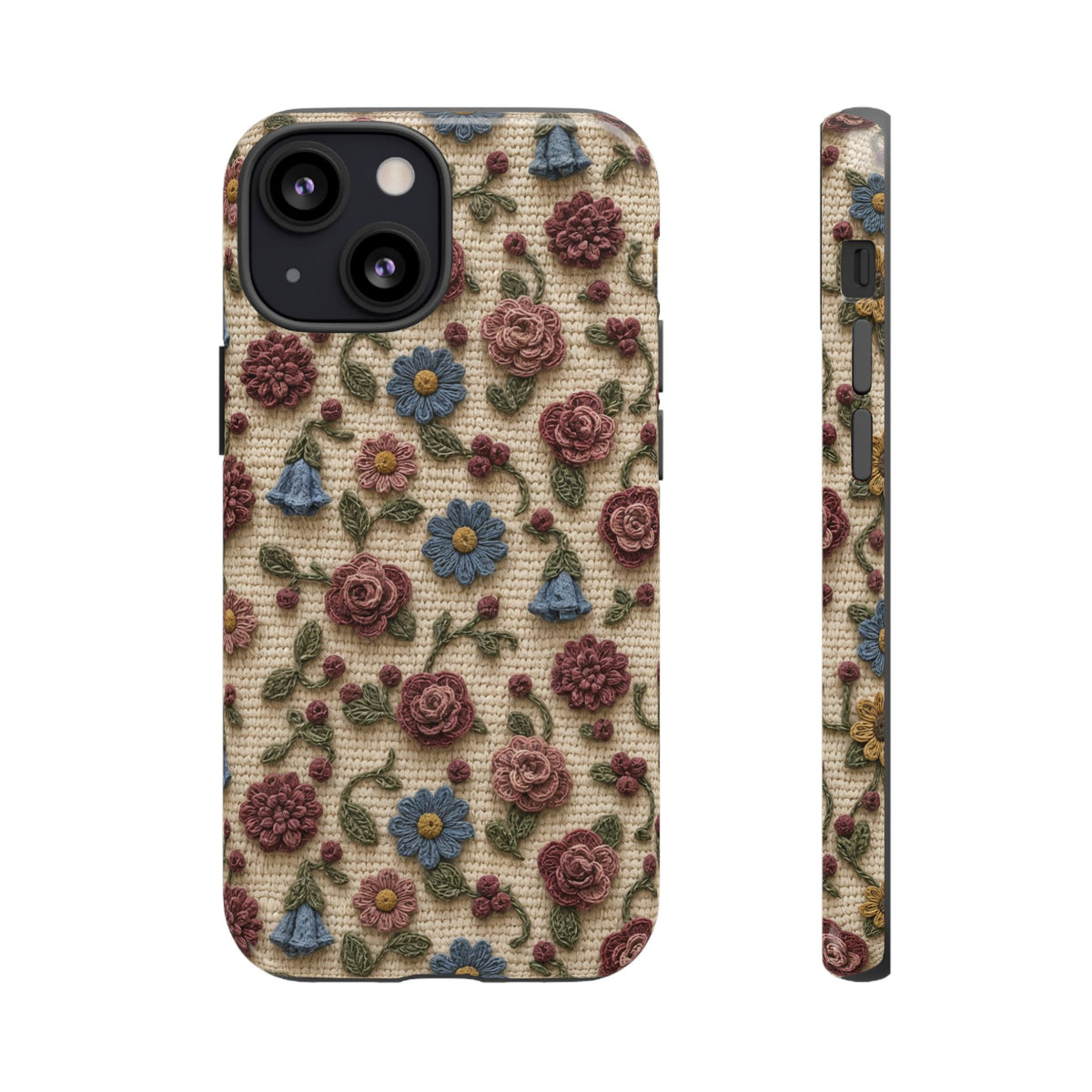 Crochet Flower Garden Tough Case