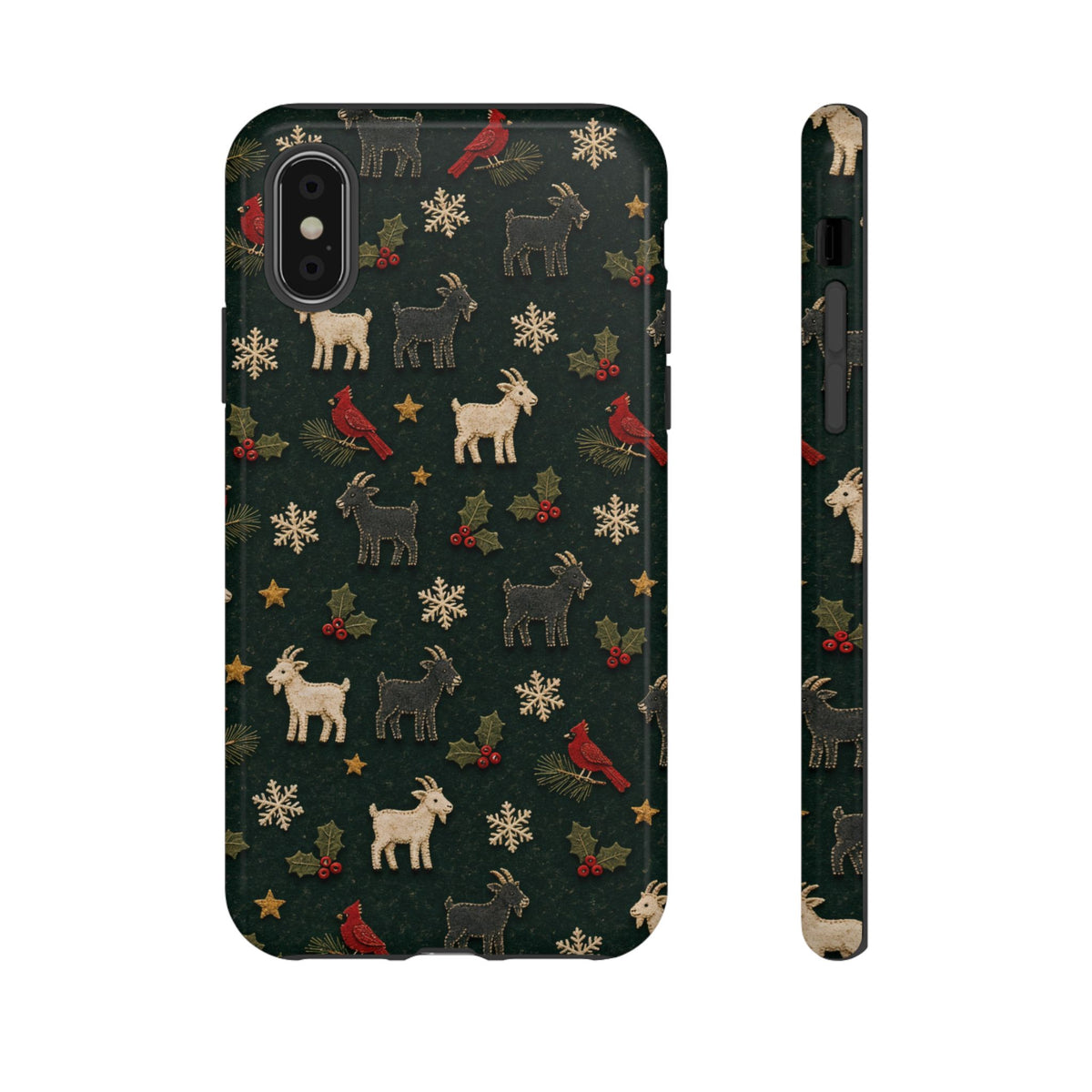 Felt Goats Cardinals Tough Case