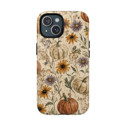Pumpkin Wildflower Magnetic Case