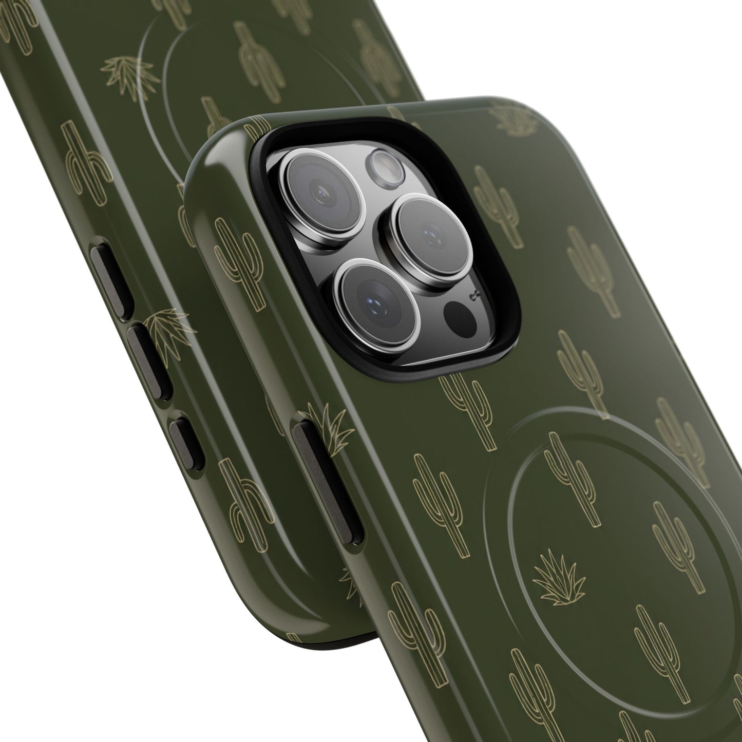 Green Cactus Magnetic Case