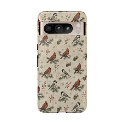 Cardinals And Chickadees Tough Case