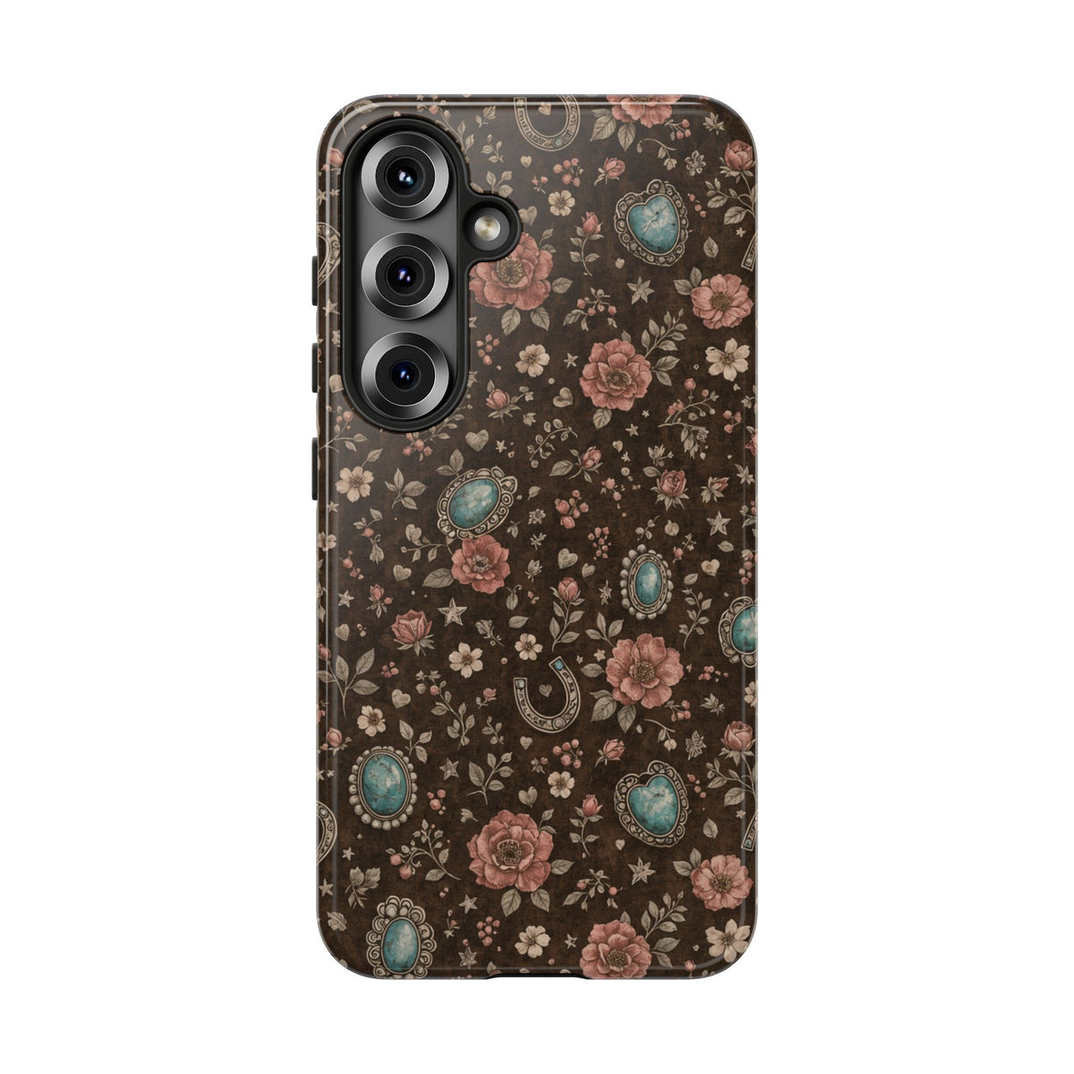 Turquoise Roses Tough Case