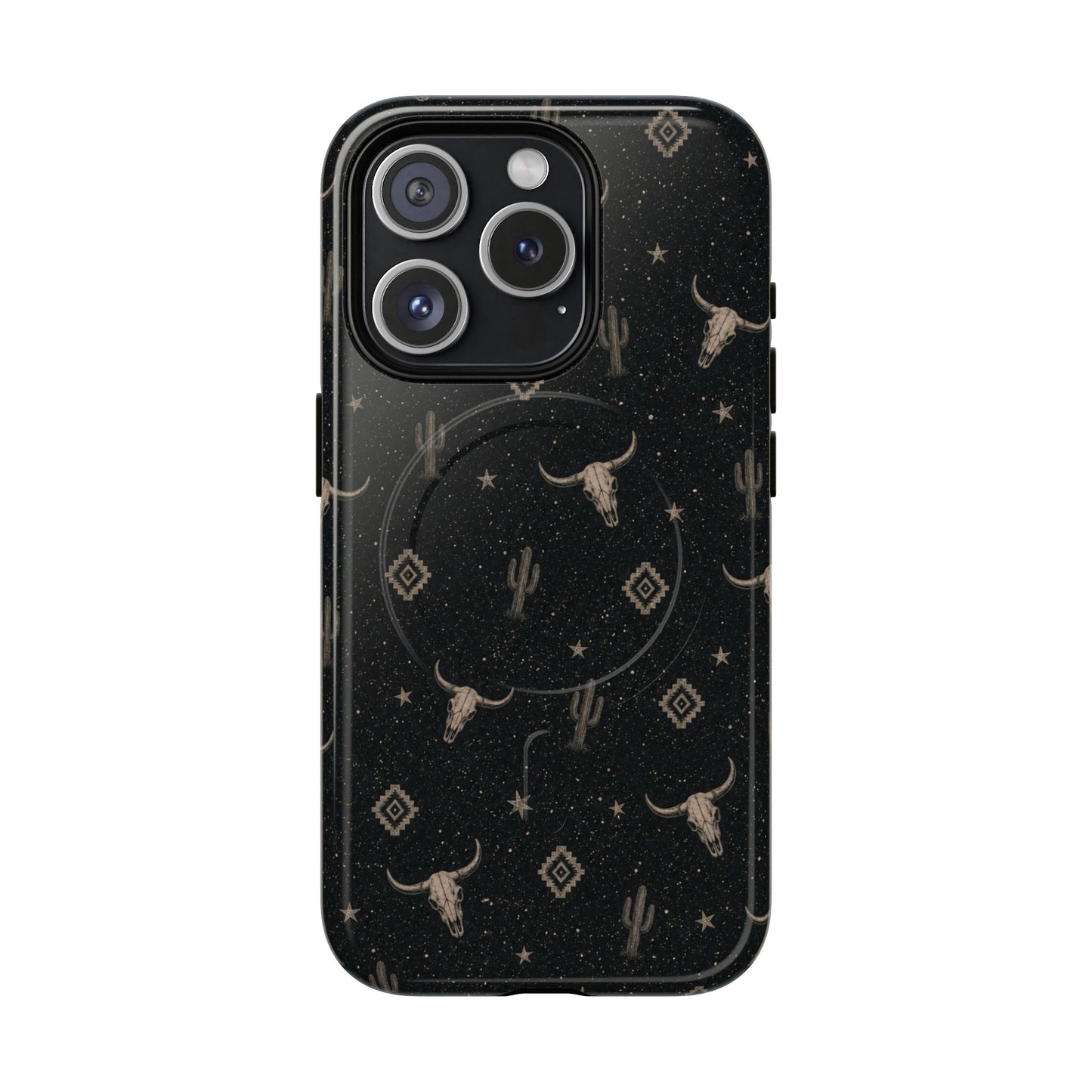 Midnight Longhorn Magnetic Case